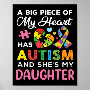 En stor Biet i mitt hjärta har autism och hon är m Poster