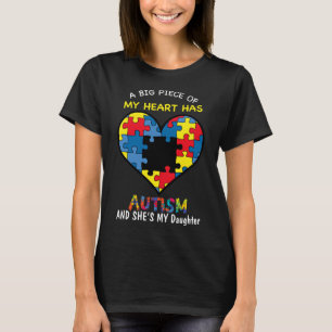 En stor Biet i mitt hjärta har autism och hon är m T Shirt