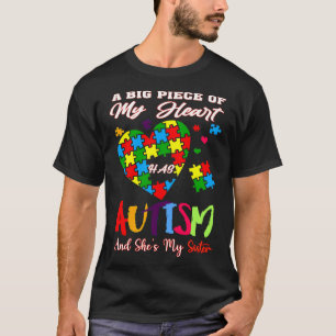 En stor Biet i mitt hjärta har autism och hon är m T Shirt