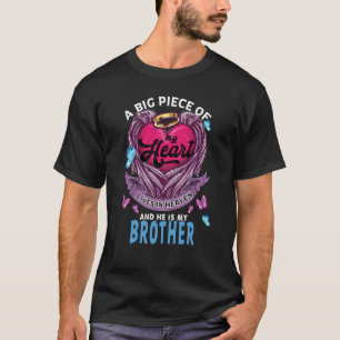 En stor Biet i mitt hjärta lever i himlen och han T Shirt