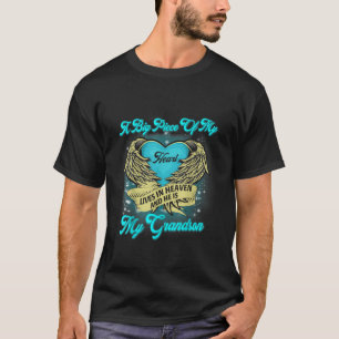 En stor Biet mitt hjärta levande himlen han är min T Shirt
