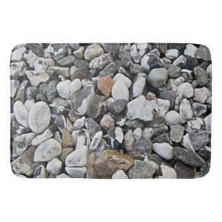 En stor bit av grus & stenen badrumsmatta