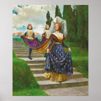 En stor dam, c. 1910 av John Collier Poster