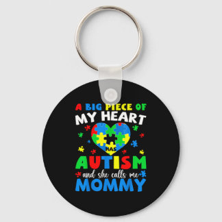 En stor del av hjärtat har autism och kallar för m nyckelring