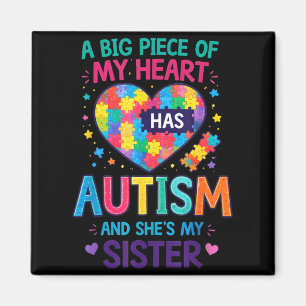 En stor del av mitt hjärta har autism och är min s magnet