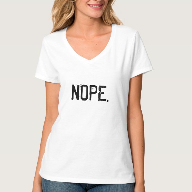 En stor del av NOPE. Tee Shirt (Framsida)