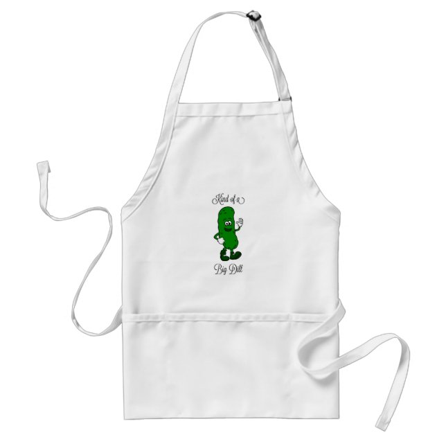 En stor dill Pickle Apron Förkläde (Framsidan)