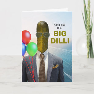 En stor dill Pickle Kort