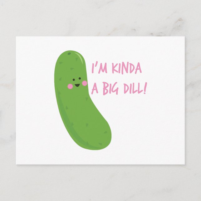 En stor Dill Vykort (Framsida)