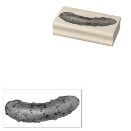 En stor docka (Deal) Kosher Sour Pickle Stämpel