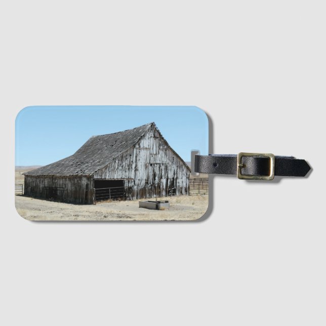 En stor gammal Barn Bagagebricka (Framsida horisontal)