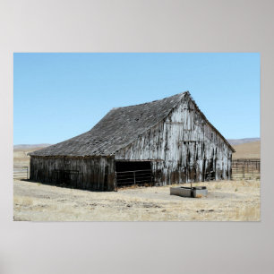 En stor gammal Barn Poster