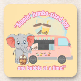 En stor glädje av stor storlek, en bubbla i taget underlägg