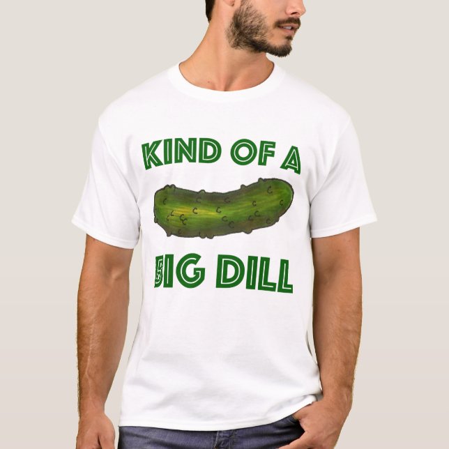 En stor Grönt (Deal) Kosher Pickle Fläkt T Shirt (Framsida)