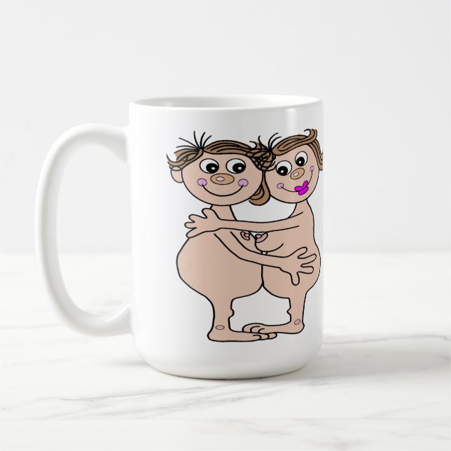 En Stor Kram Mugg Par (Vänster)