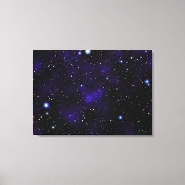 En stor mängd galaxer canvastryck (Framsida)
