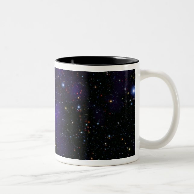En stor mängd galaxer Två-Tonad mugg (Höger)