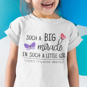 En stor medvetenhet om mirakelsyndrom i Turnerna T Shirt