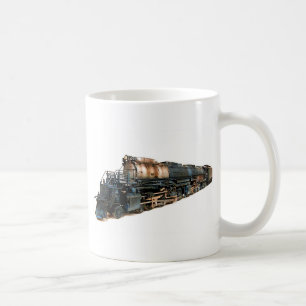 En stor pojkeångalokomotiv kaffemugg