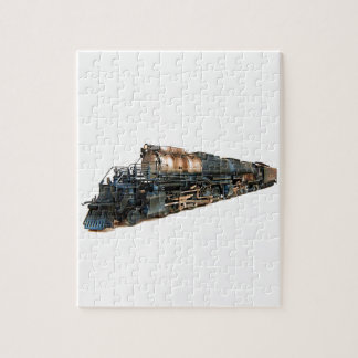 En stor pojkeångalokomotiv pussel