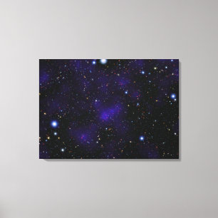 En stor samling av galaxer canvastryck