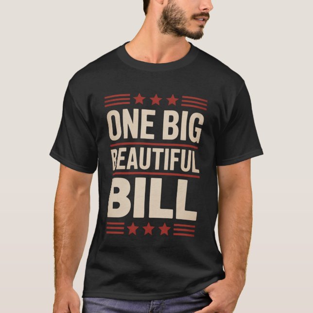 En stor vacker Bill T Shirt (Framsida)