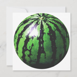 en stor vattenmelon