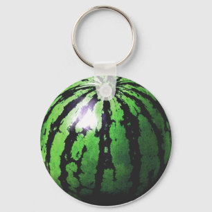 en stor vattenmelon nyckelring