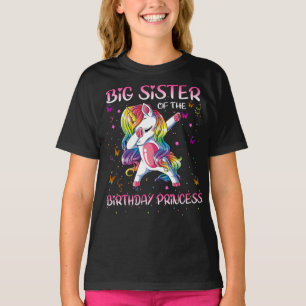 en storasyster till födelsedagspressen prinsessan t shirt