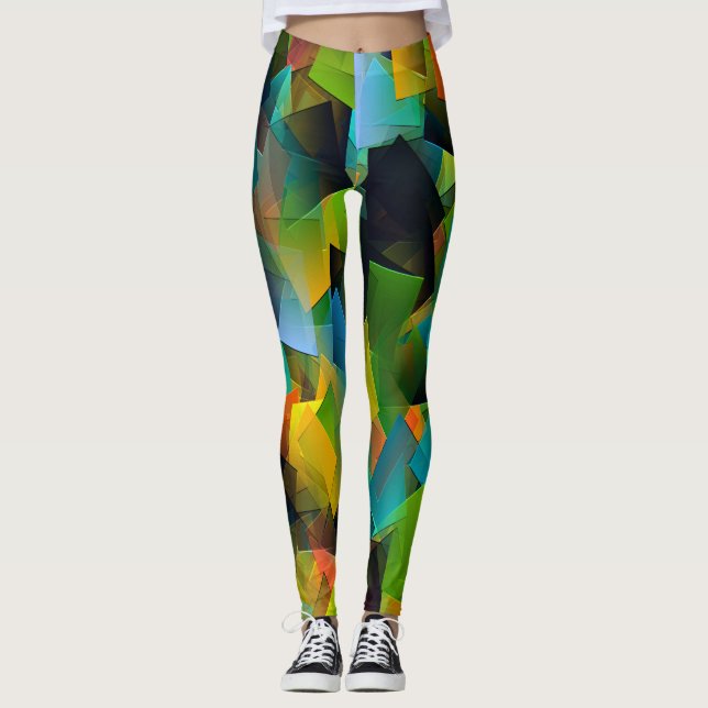 En stormhöstdag.... leggings (Framsida)