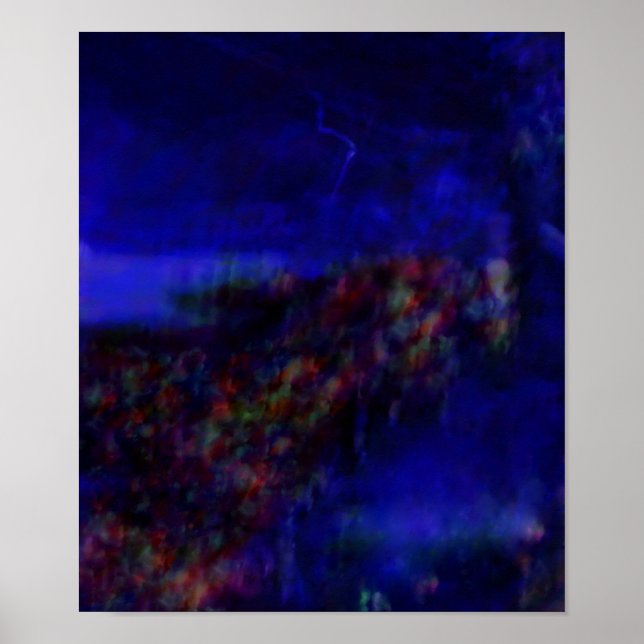 En stormig natt ~ Affisch 11x13,13 (Framsidan)