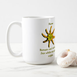 En stråle av lycka kaffemugg