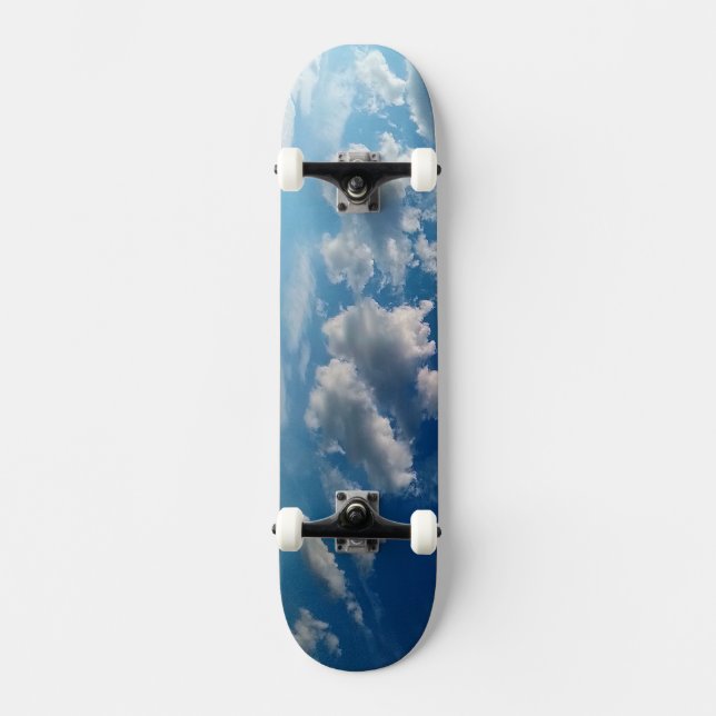 En sträng moln mini skateboard bräda 18,5 cm (Framsida)