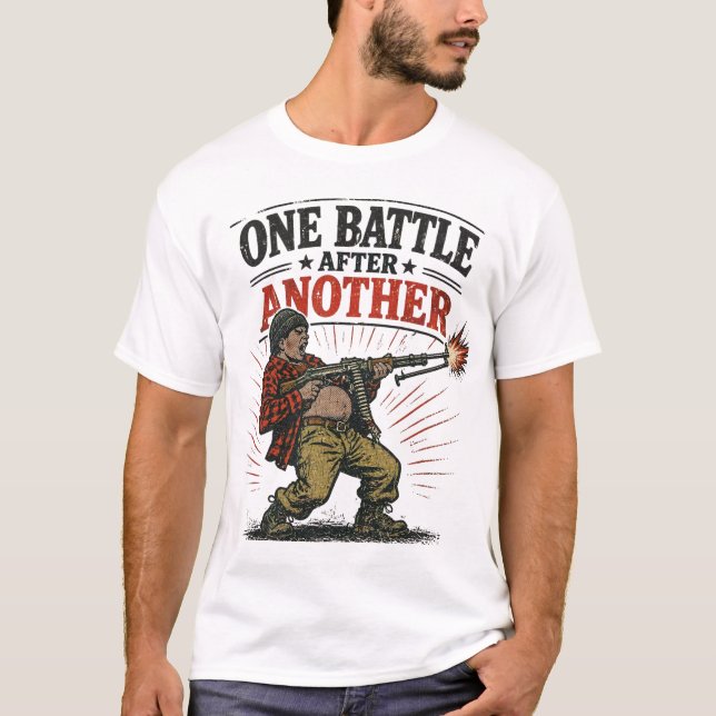 En strid efter en annan t shirt (Framsida)