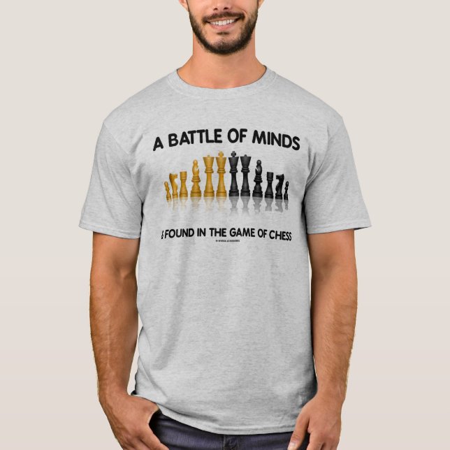 En strid om sinnen finns i schackspelet tee (Framsida)