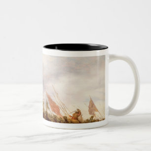 En stridplats, 1653 Två-Tonad mugg