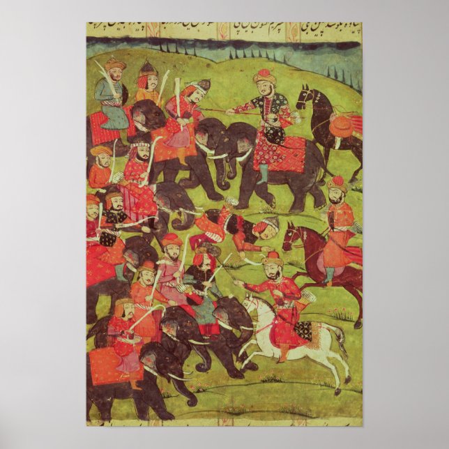 En stridscen poster (Framsidan)