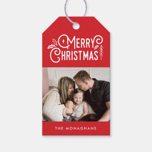 En strill av hopp | GOD JUL | Foto | Röd Presentetikett (Framsidan)