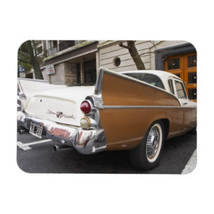 En Studebaker Silver Hawk klassisk bil parkerad på Magnet