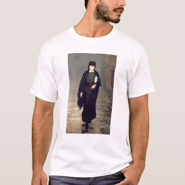 En student, 1883 tee (Framsida)