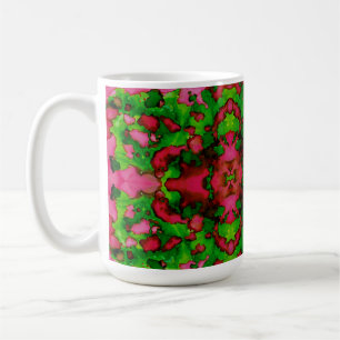 En studie om Rosa och Grönt Kaffemugg