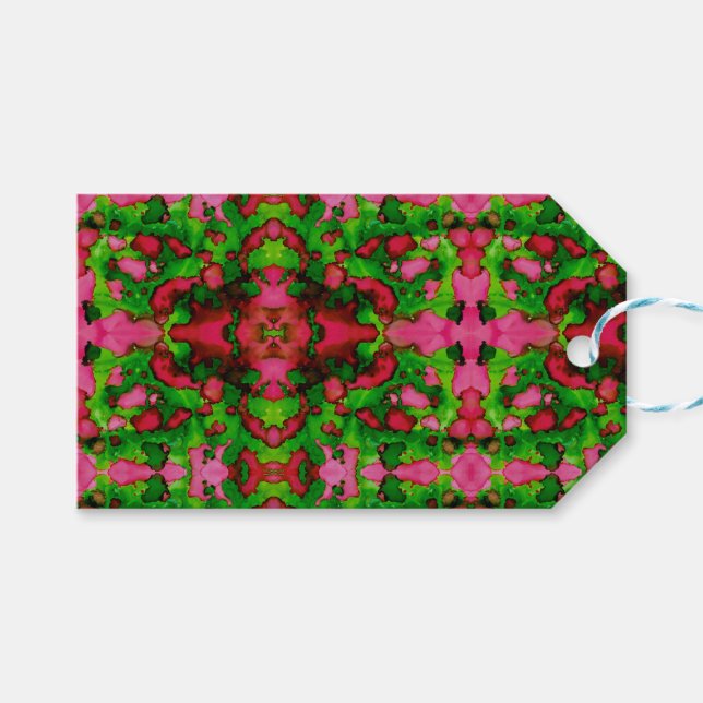 En studie om Rosa och Grönt Presentetikett (Framsidan (Horisontell))