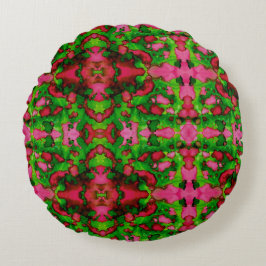 En studie om Rosa och Grönt Rund Kudde