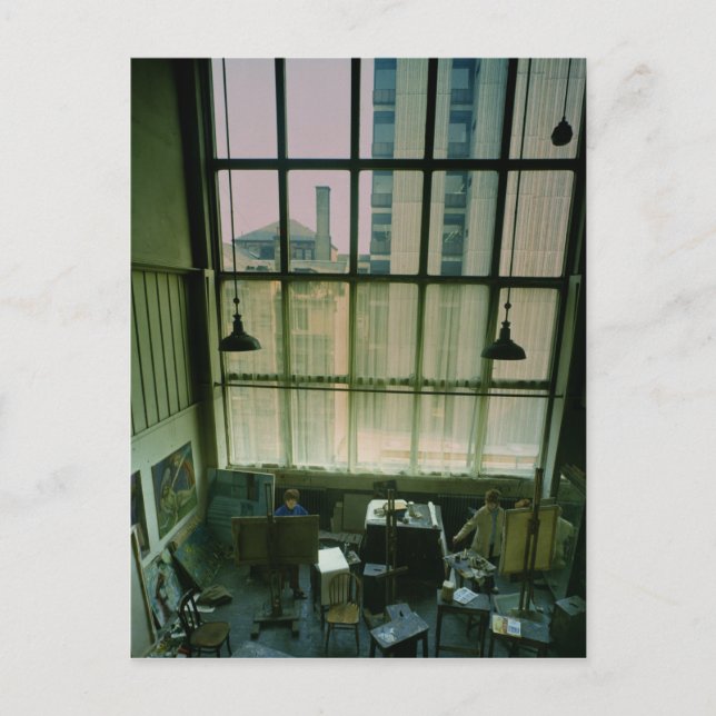 En studio, byggt 1897-99 vykort (Framsida)