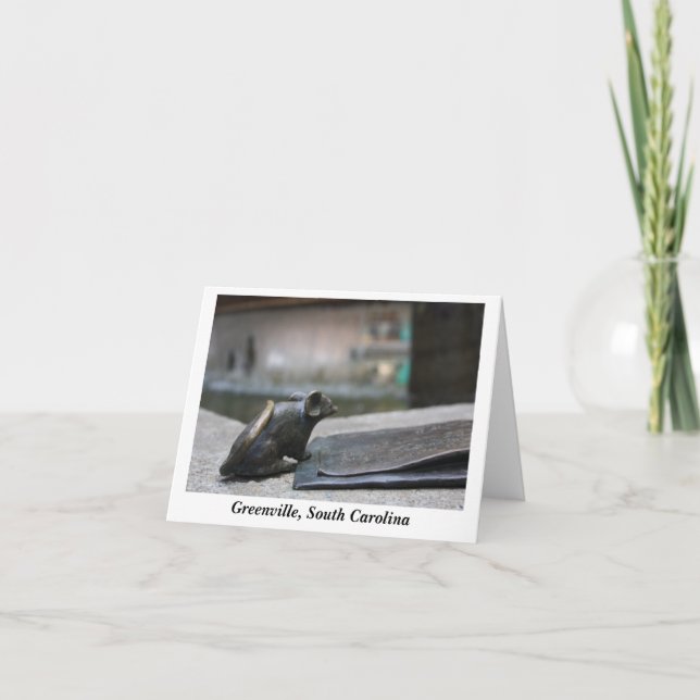 En Studious mus Kort (Framsida)