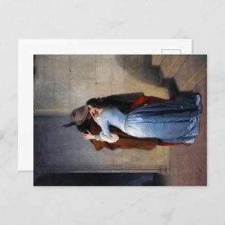 En stulen händelse: en kyss genom åldern vykort