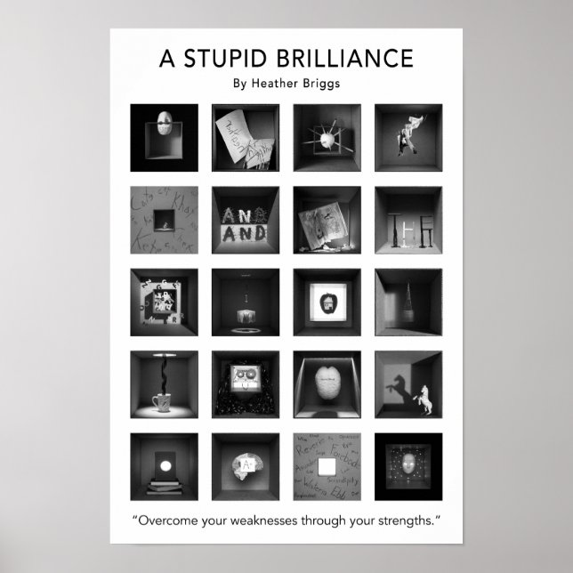 En stum Brilliance Poster 13 x 19 (Framsidan)