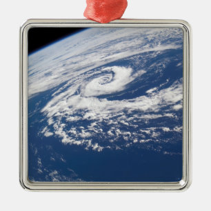 En subtropical cyclone julgransprydnad metall