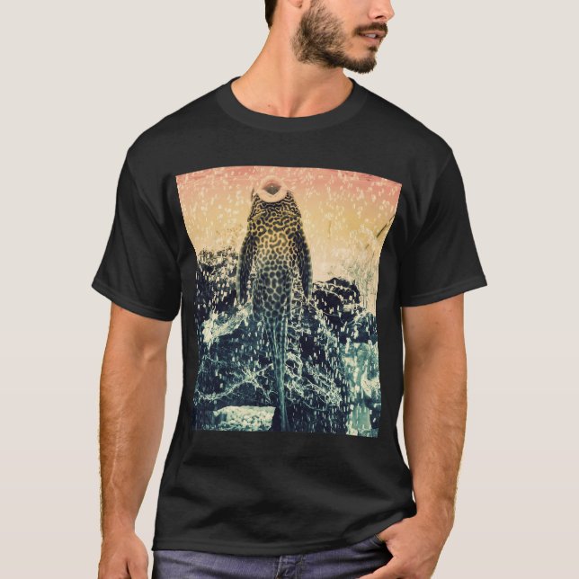 En Sugfisk Föds Varje minut T Shirt (Framsida)