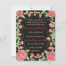 En supersöt mini bröllopsinbjudan OSA kort